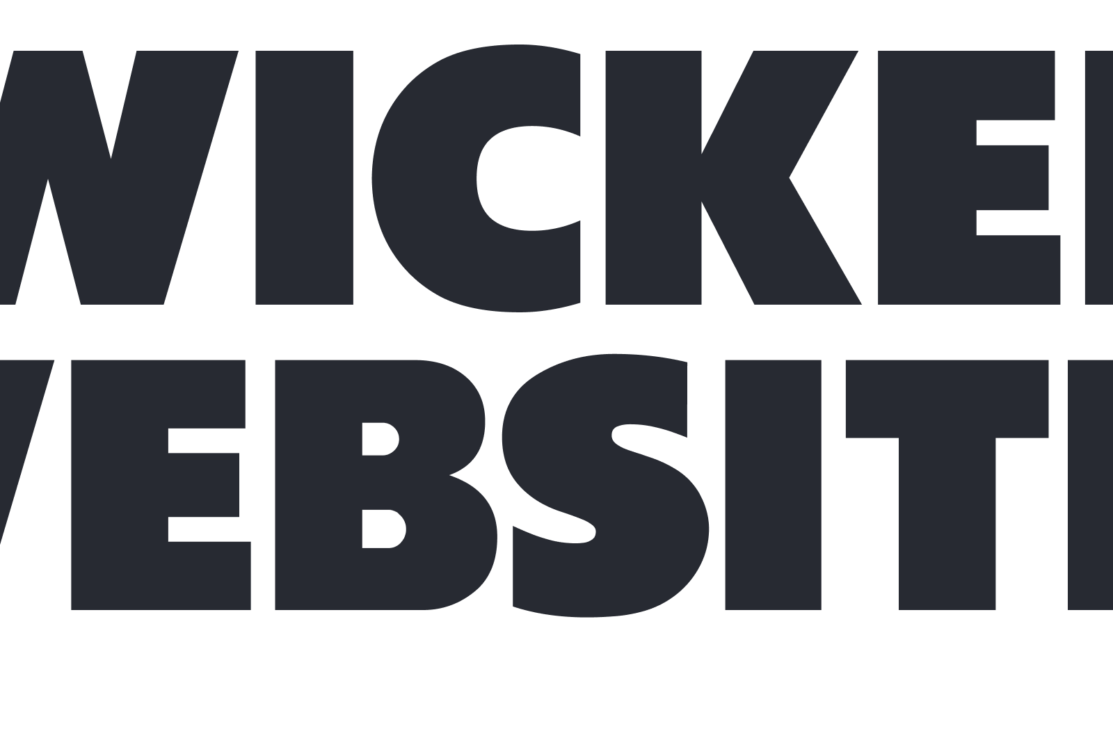Abstract Wicked Websites brand visual